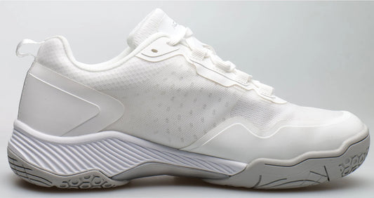 ClearShot (Quicksilver) white pickleball shoe on a light gray background